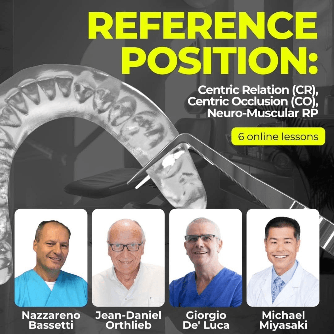 Reference Position: Centric Relation (CR), Centric Occlusion (CO), Neuro-Muscular RP