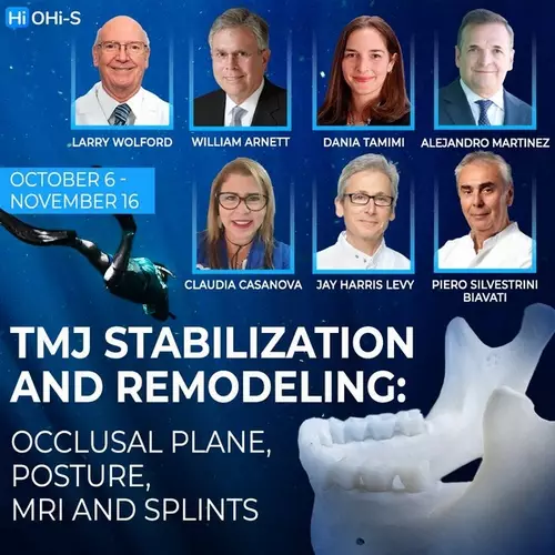 TMJ Stabilization and Remodeling: Occlusal Plane, Posture, MRI and Splints