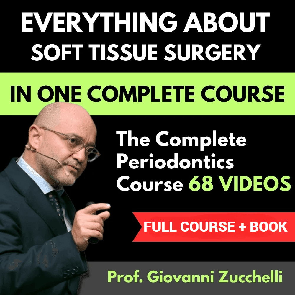 Zucchelli Channel International (The Complete Course, 68 Videos) + Mucogingival Esthetic Surgery Around Implants (2 Volumes)