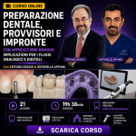 Preparazione Dentale, Provvisori e Impronte con approcci Mini-Invasivi: Implicazioni per i flussi Analogici e Digitali